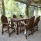 Highwood Usa Hamilton 7pc Rectangular Counter Height Outdoor Patio Furniture Dining Set 72 x 42 AD-ST7HM2CO4BA-ACE - alternate 3